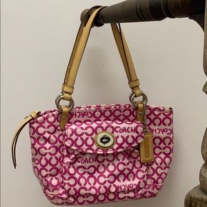 Pink Coach Purse